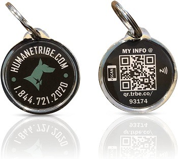 Humane Tribe Pet Locator Tag