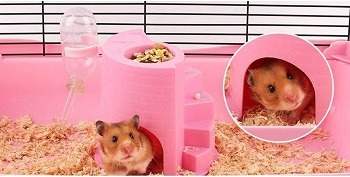 JPSOUP Plastic Hamster House