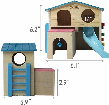 Kathson Hideout Hamster House Review