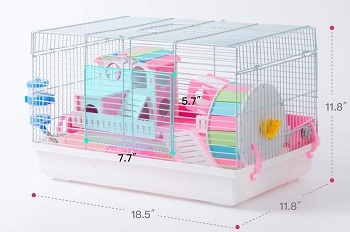 Robud White Hamster Habitat