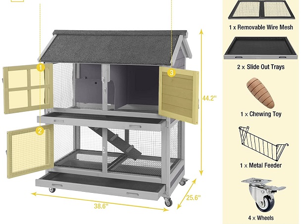 rat cage parts