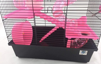 Bernie Pink Black Hamster Cage Review