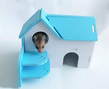 Hamiledyi Wooden Hamster Hideout