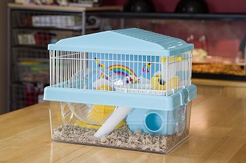 Iris Deluxe Hamster Cage Blue Review