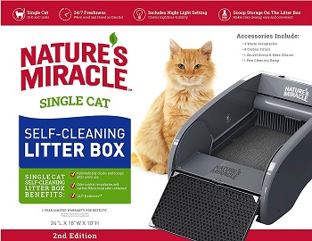 Natures Miracle Self Cleaning Litter Box