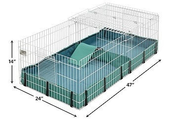MidWest Metal Long Hamster Crate