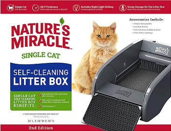 Natures Miracle Single-Cat Litter Box