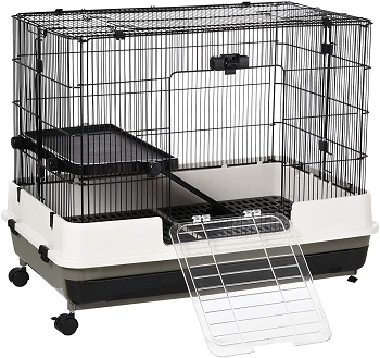 Pawhut Black Hamster Cage Review