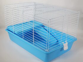 Plastic hedgehog cage