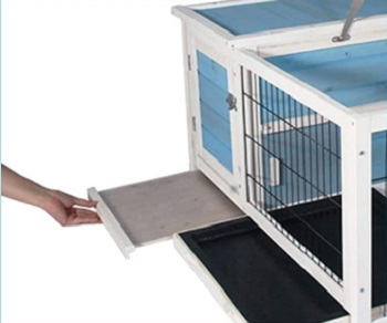 ROCKEVER Wooden Small Animal Hutch Review