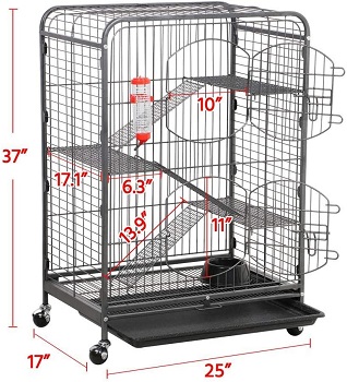 Yaheetech Sturdy Hamster Enclosure