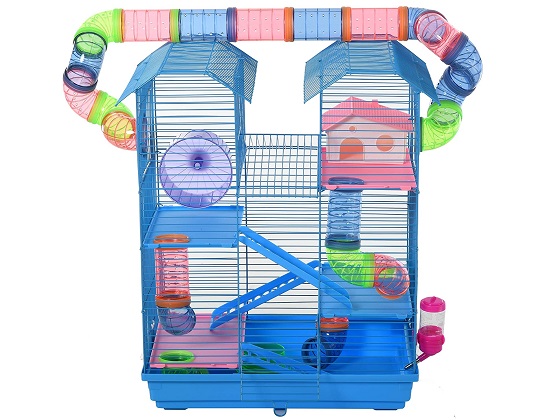 crazy hamster cage