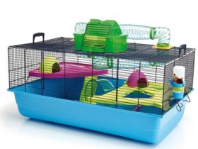 hamster cage with tunnels