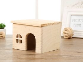 wood guinea pig house