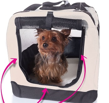 2PET Foldable Dog Crate