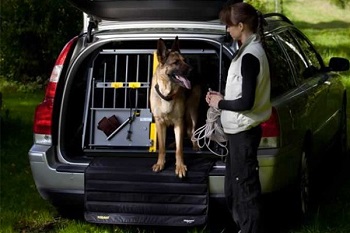 BEST METAL LARGE DOG CAR CRATE