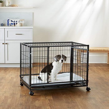 AmazonBasics Heavy Duty Stackable Pet Kennel