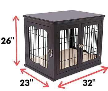 BIRDROCK HOME Decorative Dog Crate Review