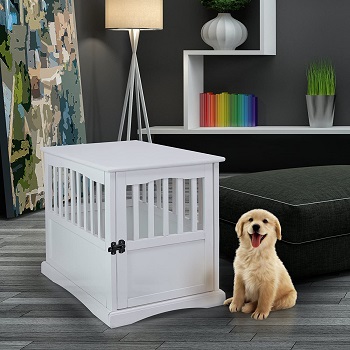 Casual Home Wooden Pet Crate