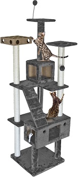 FurHaven Pet Furniture Tree For Cats