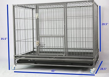 Homey Pet 43-in Stackable Heavy Duty Cage Review