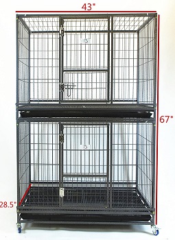 Homey Pet 43 inch Stackable Cage Review