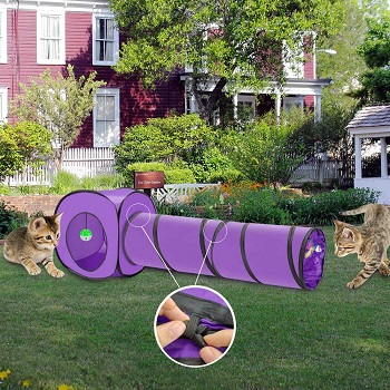 Lukovee Cat Tunnel Jungle Gym House Review