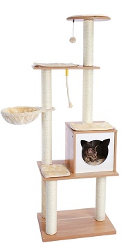 Made4Pets Scratching Hammock Tree Review