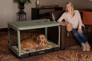 Pet Gear 4 Door Steel Crate