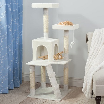 Pet Maker White Tree For Cats