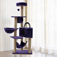 Pet Supplies Cat Deluxe Purple Tree Summary