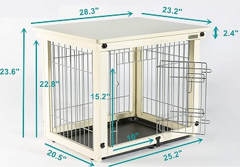 Simply Plus Wood And Wire Dog Crate Review