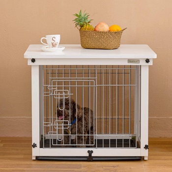 Simply Plus Wood And Wire Dog Crate