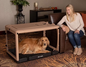 BEST FOLDING CAR CRATE FOR LARGE DOG