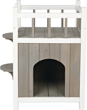 Trixie Small Wooden Cat Tower House Review