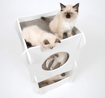 Vesper White Cat Condo Tower