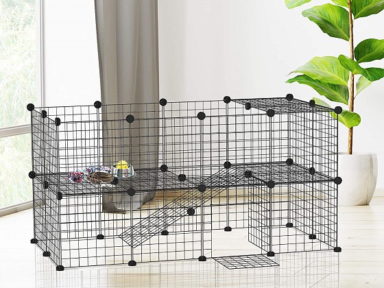 large indoor guinea pig cage