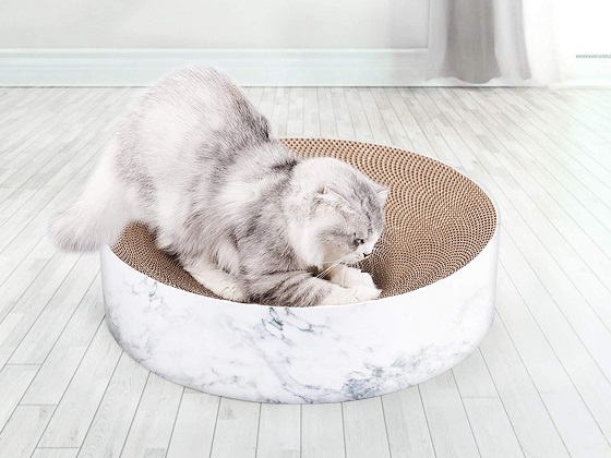 rounded cat scratcher