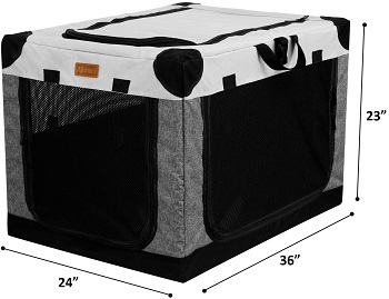 Akinerri Folding Soft Dog Crate Review