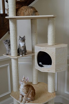 Armarkat Cat Condo Tall Tree