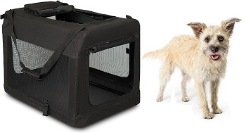 BIRDROCK HOME Soft Dog Crate