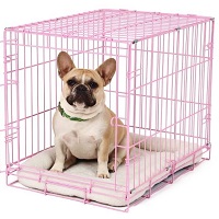 Carlson Pink Metal Dog Crate Summary