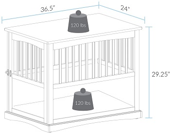 Casual Home Wooden Pet Crate Review