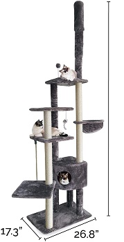 Furhaven Extra Tall Cat Condo Summary