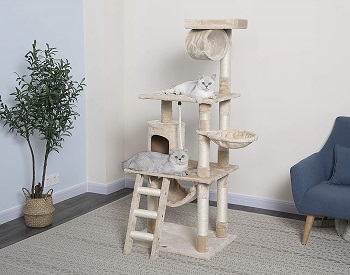 Go Pet Club Multi-Cat Cat Tree