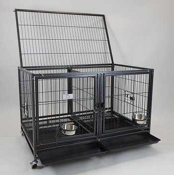 BEST HEAVY DUTY 42 INCH CRATE WITH DIVIDER