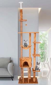 Kinbor Cat Tree Tall Slim