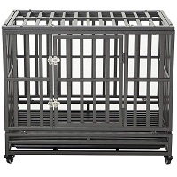 LUCKUP Heavy Duty Dog Crate Summary