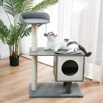 Made4Pets Medium Cat Tree Grey