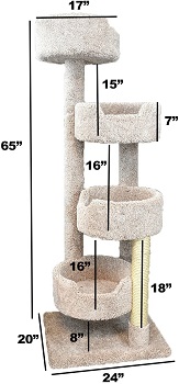 New Cat Condos Deluxe Cat Tower